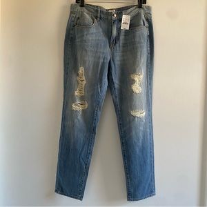 J. Crew Boy Fit Distressed Jeans New with Tags
